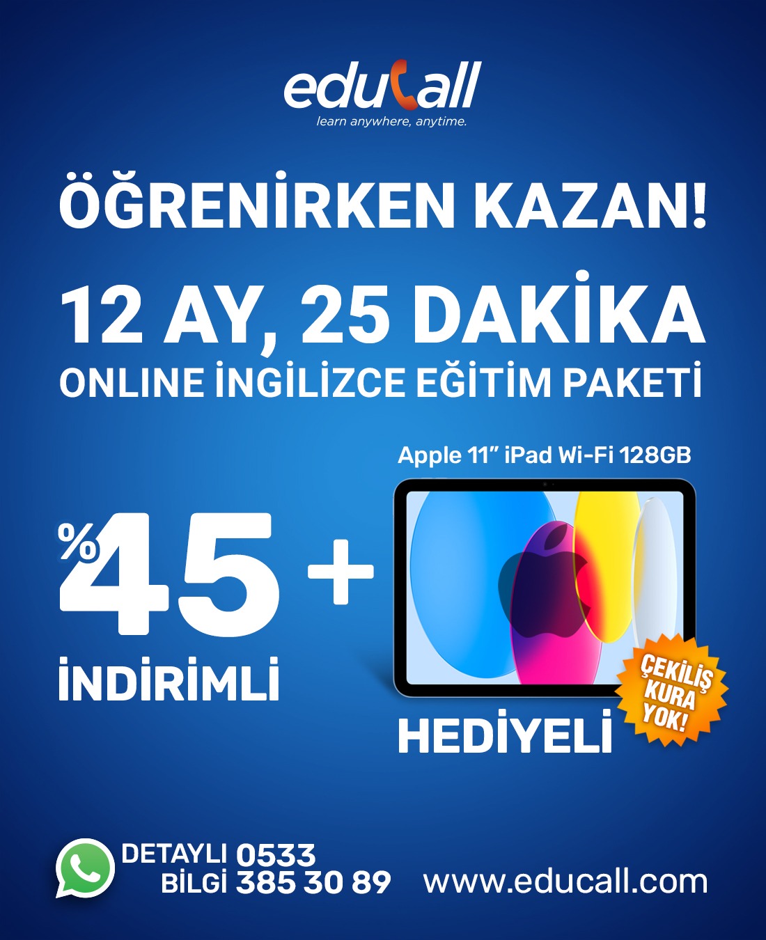 YDS Eğitimi ve Soru Çözüm Kampı Silver Grubu